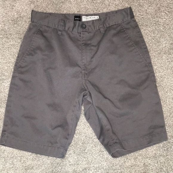 Gray RVCA weekend chino walking chill’in shorts 29/30 - Picture 1 of 4
